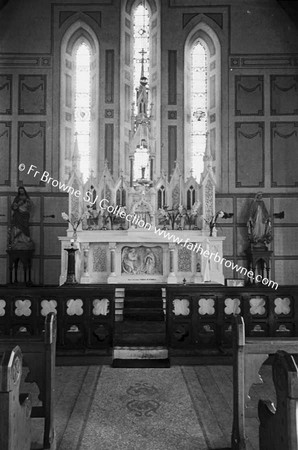 INTERIOR OF CHURCH  HIGH ALTAR